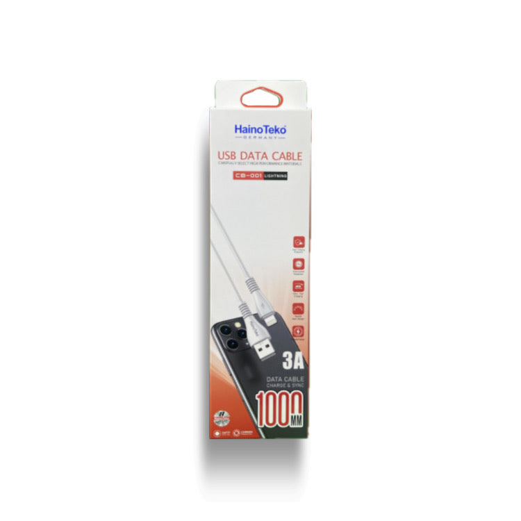 HainoTeko Germany CB-001 — USB Data Cable 3A 1M