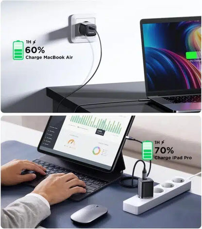 CHARGEUR AUTO JOYROOM 30W 2PD 1USB CCD04