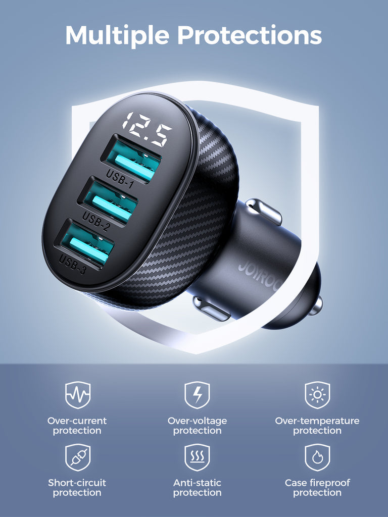CHARGEUR AUTO JOYROOM 3 SORTIE CCD03