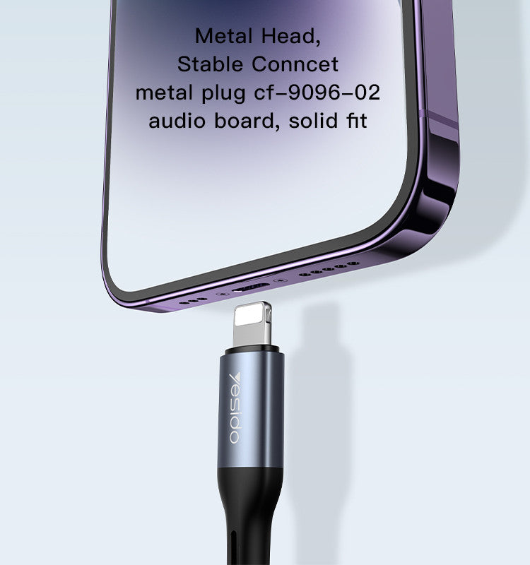 Yesido YAU37 Lightning to 3.5mm Audio Adapter