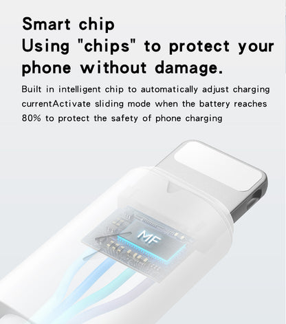 Yesido CA120M Fast Charging Cable — USB-A to Lightning 2A