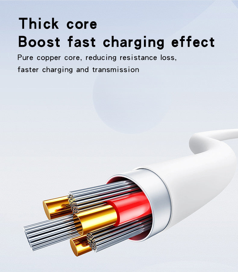 Yesido CA120M Fast Charging Cable — USB-A to Lightning 2A