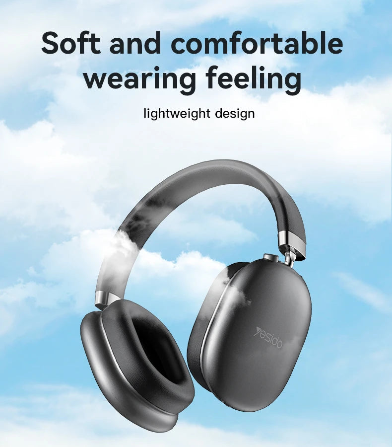 Yesido EP05 HiFi Wireless Headset — Bluetooth 5.2 Over-Ear
