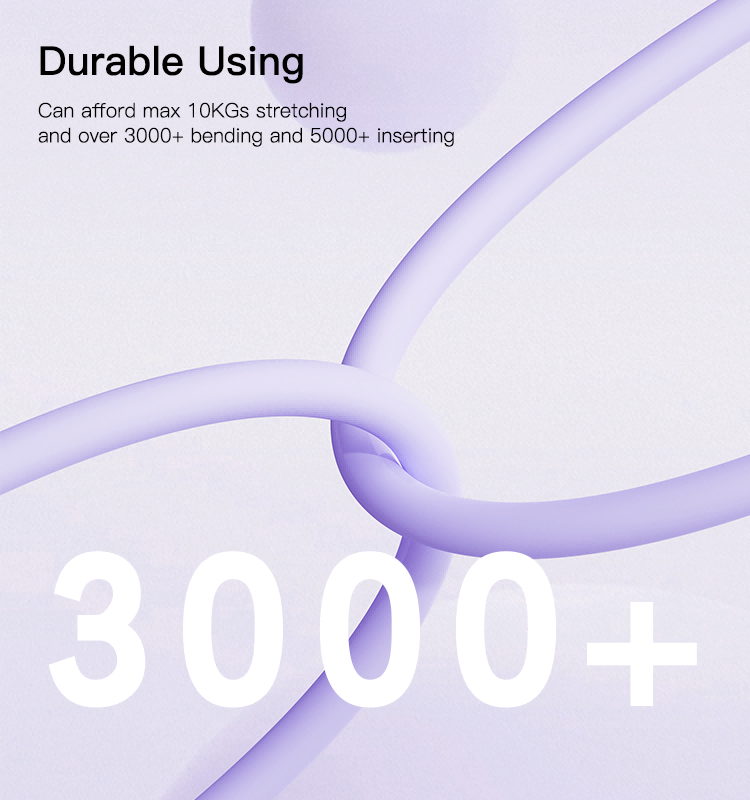 Yesido CA152 Silicone PD 60W USB-C to USB-C Fast Charging Cable