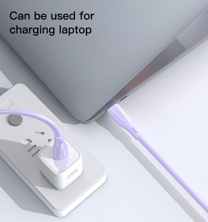 Yesido CA152 Silicone PD 60W USB-C to USB-C Fast Charging Cable