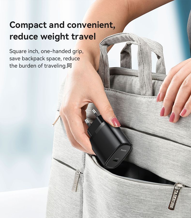 Yesido YC57 PD 20W USB-C Wall Charger — Compact, Safe & Universal Fast Charging