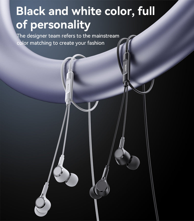 Yesido YH53 3.5mm Wired In-Ear Earphones — HD Mic, Composite Diaphragm & 3-Button Remote