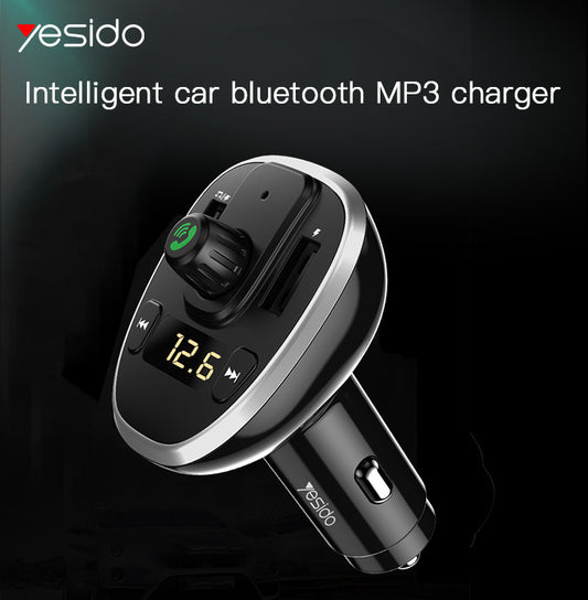 Yesido Y39 Bluetooth 5.0 FM Transmitter Car Charger