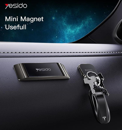 Yesido Mini Flat Magnetic Dashboard Car Phone Holder