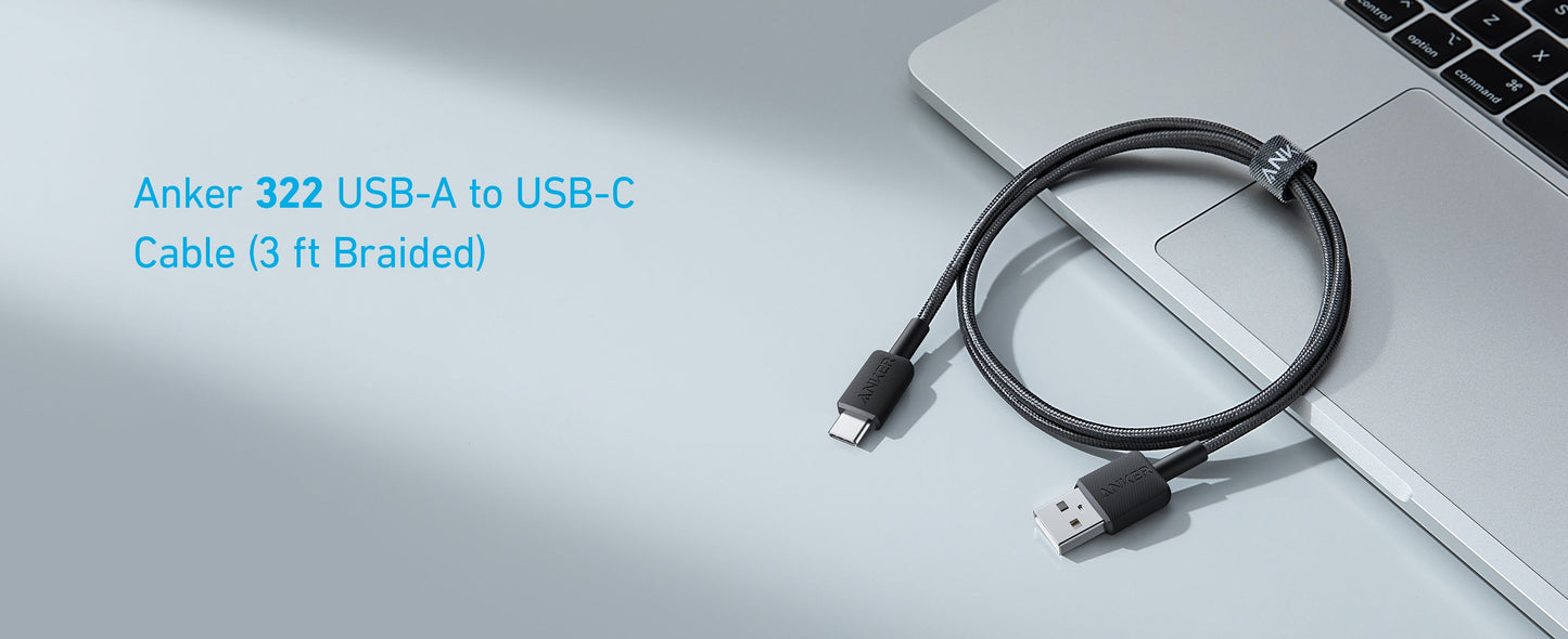 Anker 322 USB-A to USB-C Cable