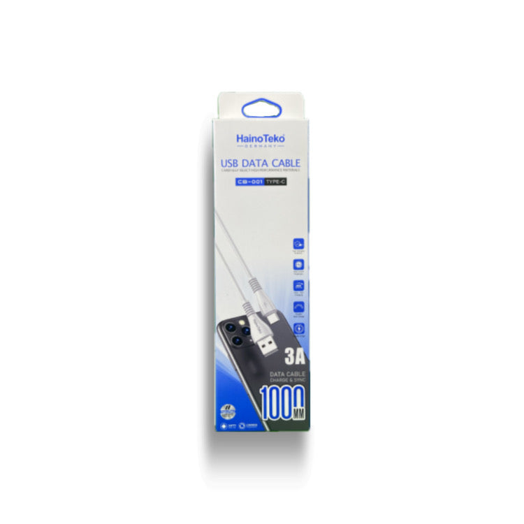 HainoTeko Germany CB-001 — USB Data Cable 3A 1M