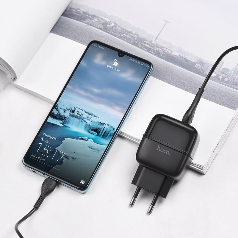 CH HOCO C77A DUAL USB TC