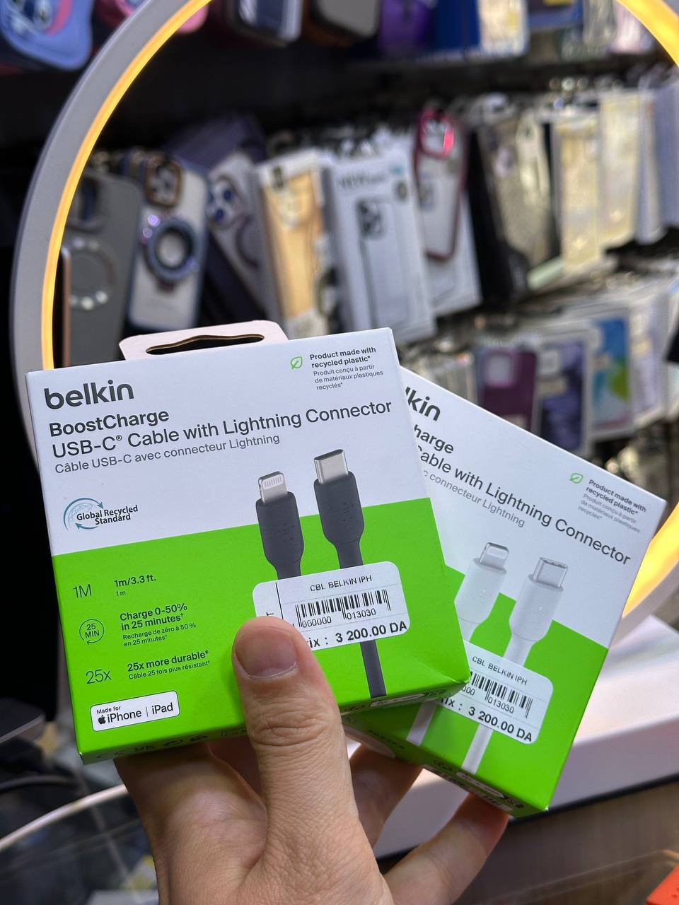 Belkin BoostCharge USB-C to Lightning Cable — 1M